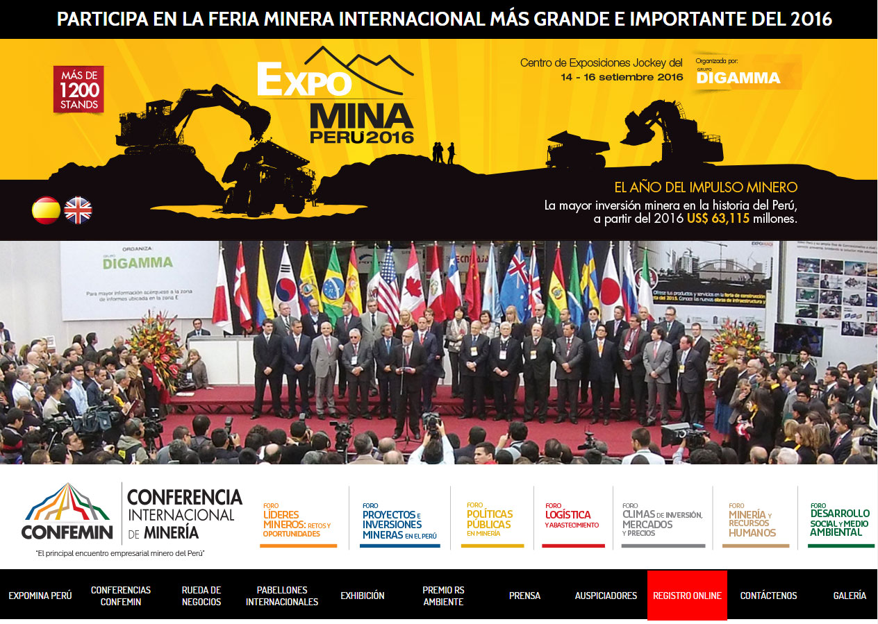 GH CRANES & COMPONENTS sera présent à Expomina Perou, le Salon Minier International le plus grand et le plus important d